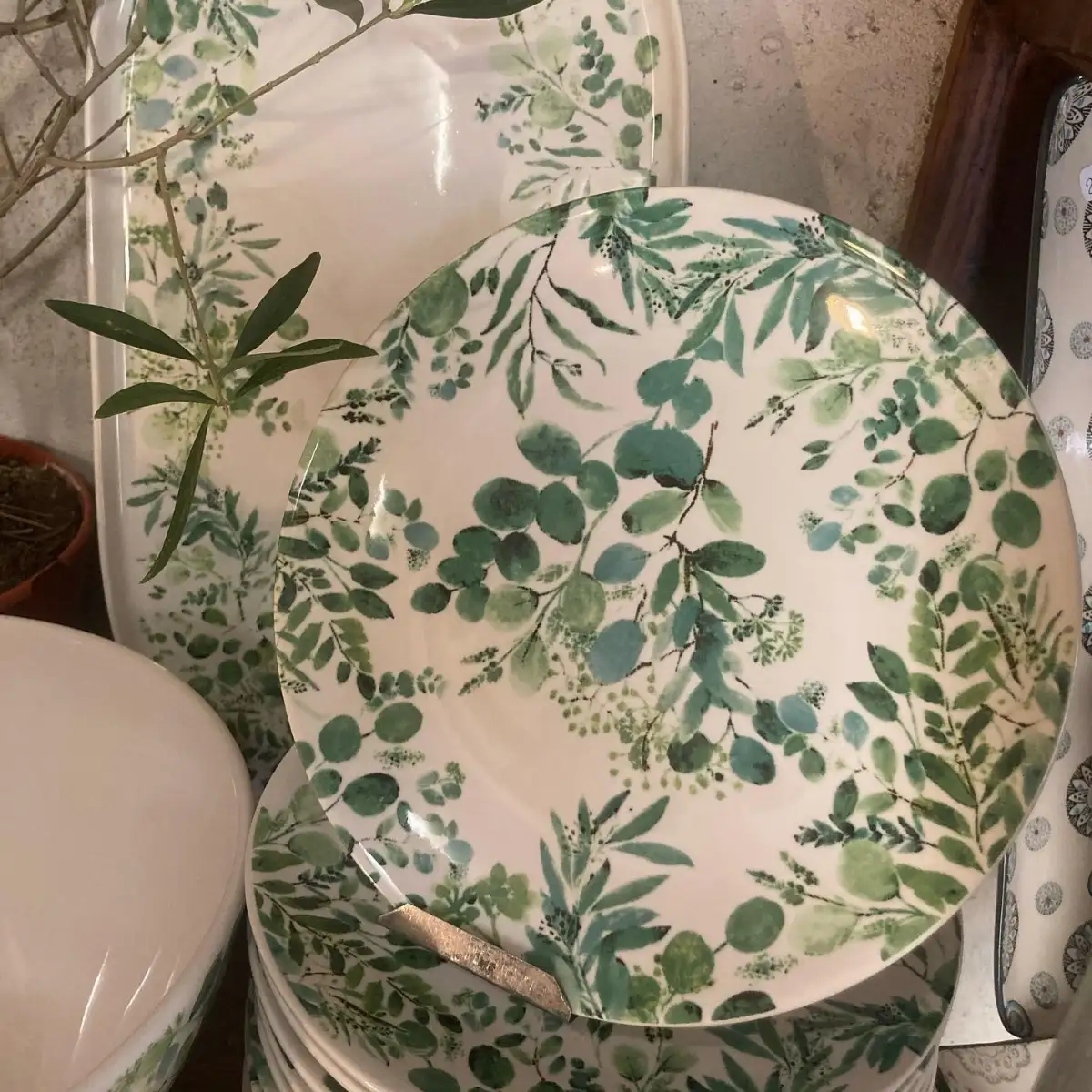 Assiette plate Jaipur